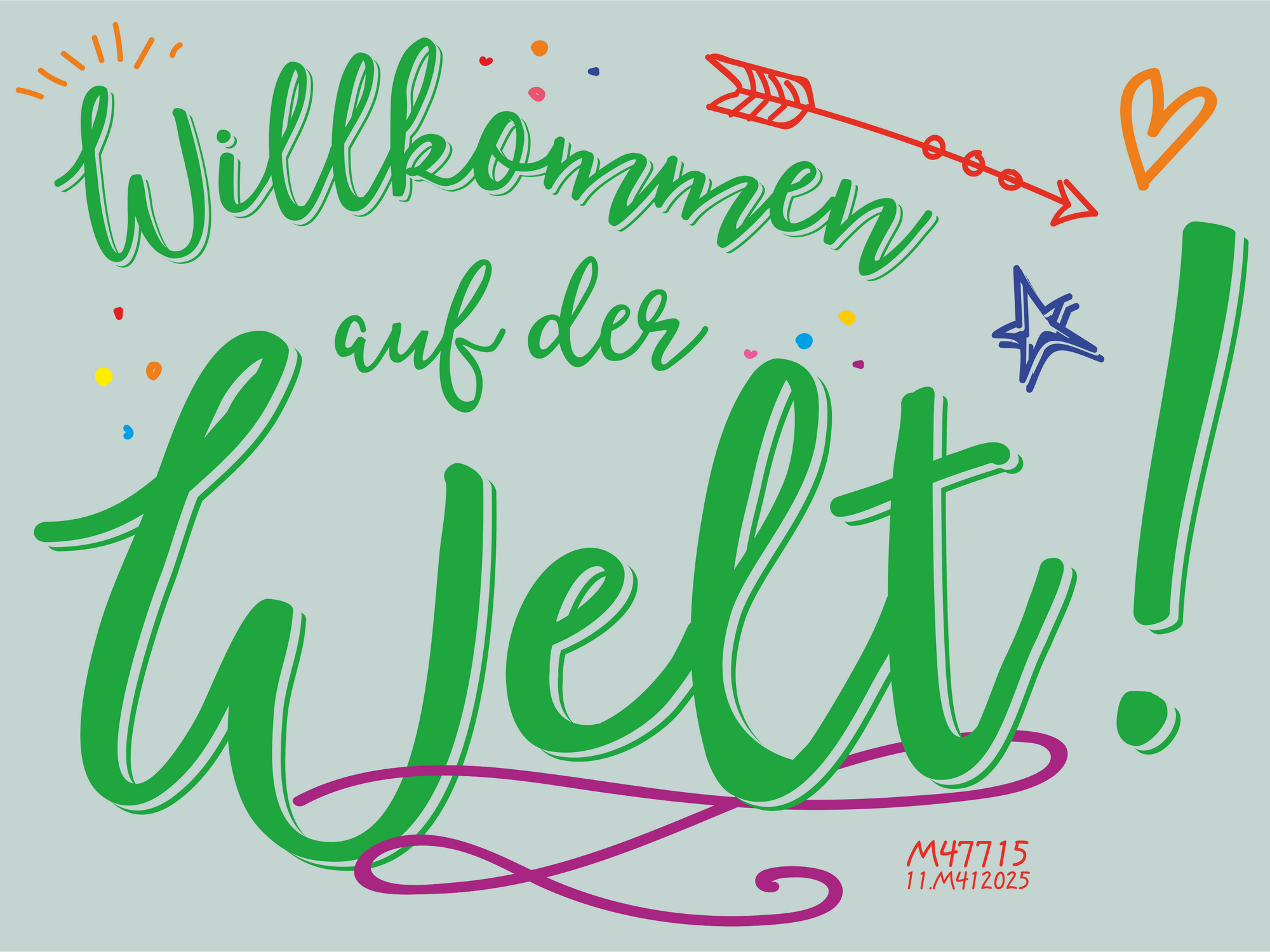 Willkommen auf der Welt!